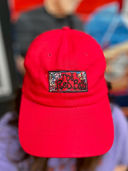 Pre-owned Patches Hat In Red